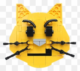 Brickmoji By Charles Hunt - Lego Emoji,Flushed Face Emoji