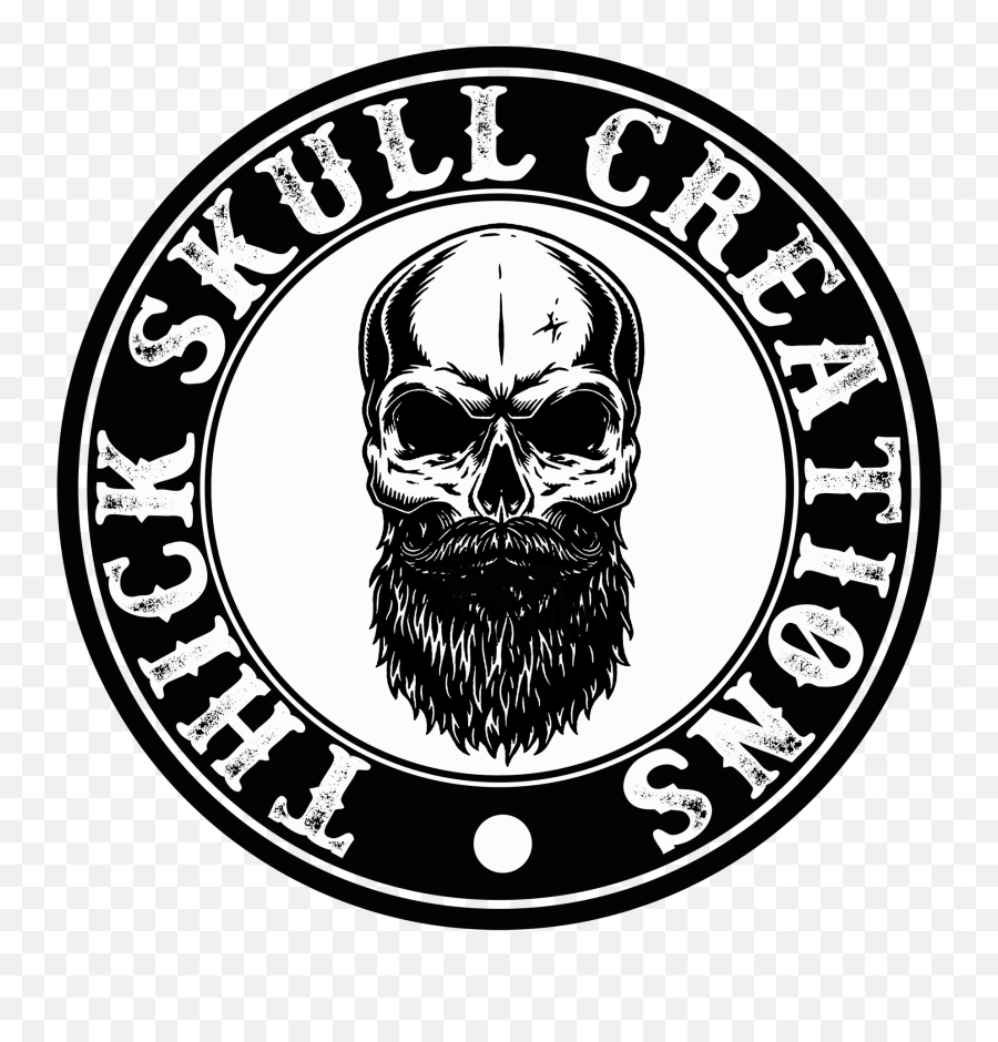 Badass Skull Png - Thick Skull Creations Skull 5457985 Emblem Emoji,Skull Crossbones Emoji