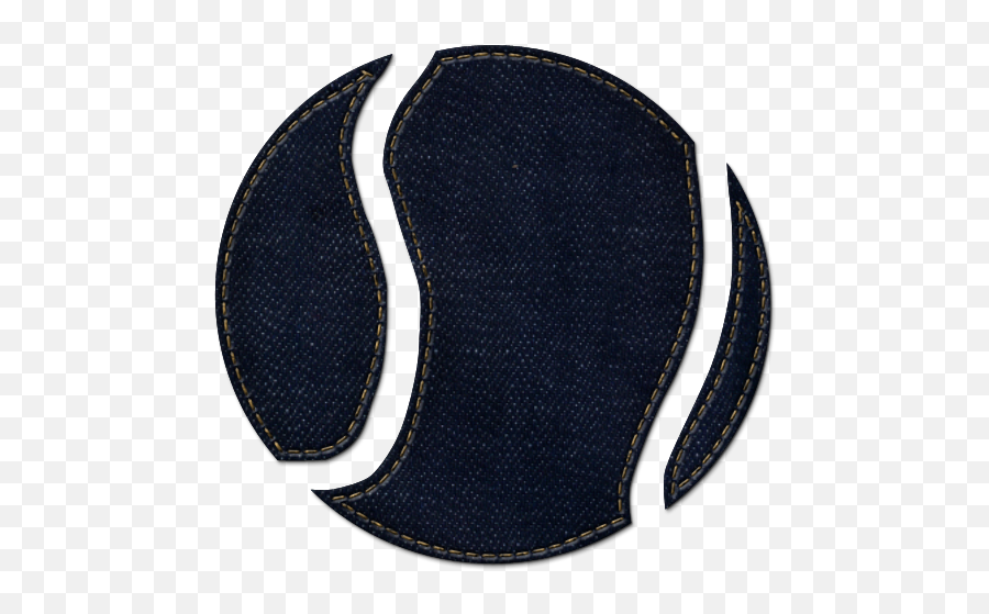 Resolution Dark Blue Denim Jeans Icon Sports Hobbies Ball - Icon Emoji,Tennis Ball Emoji