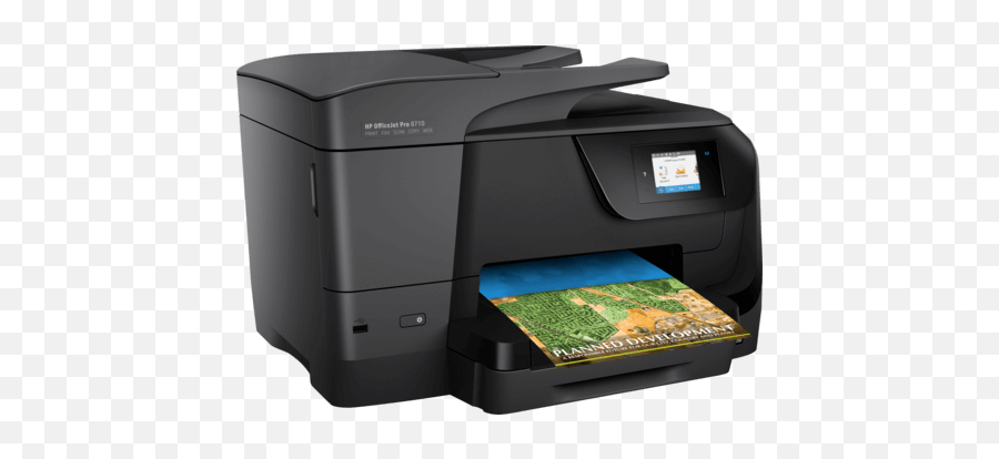 123 - Printer Hp Officejet Pro 8710 Emoji,Printer Emoji