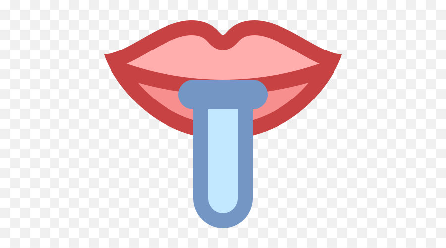 Saliva Test Icon - Free Download Png And Vector Clip Art Emoji,Tongue Licking Emoji