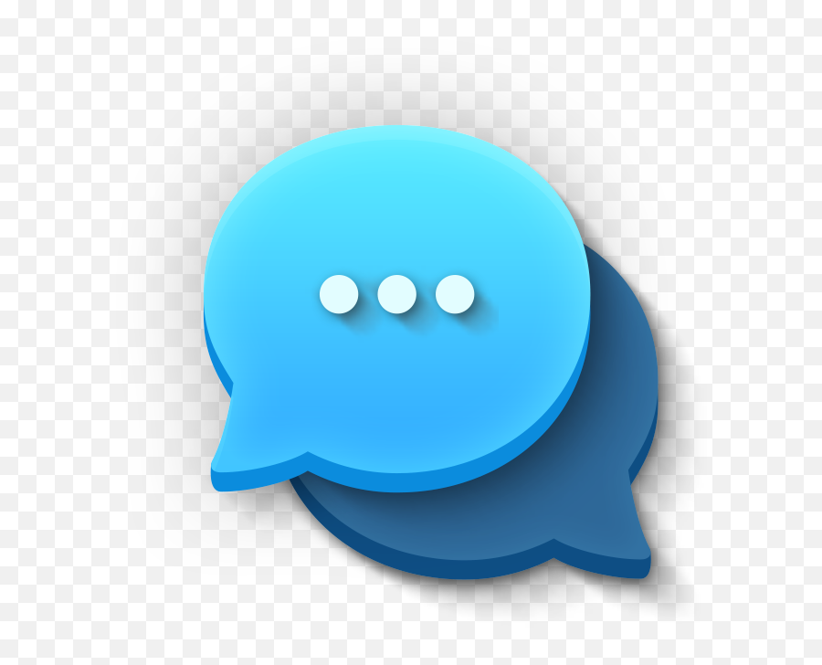 Sms Transparent - Sms Blue Icon Png Clipart Full Size Clip Art Emoji,Whale Emoticon Text