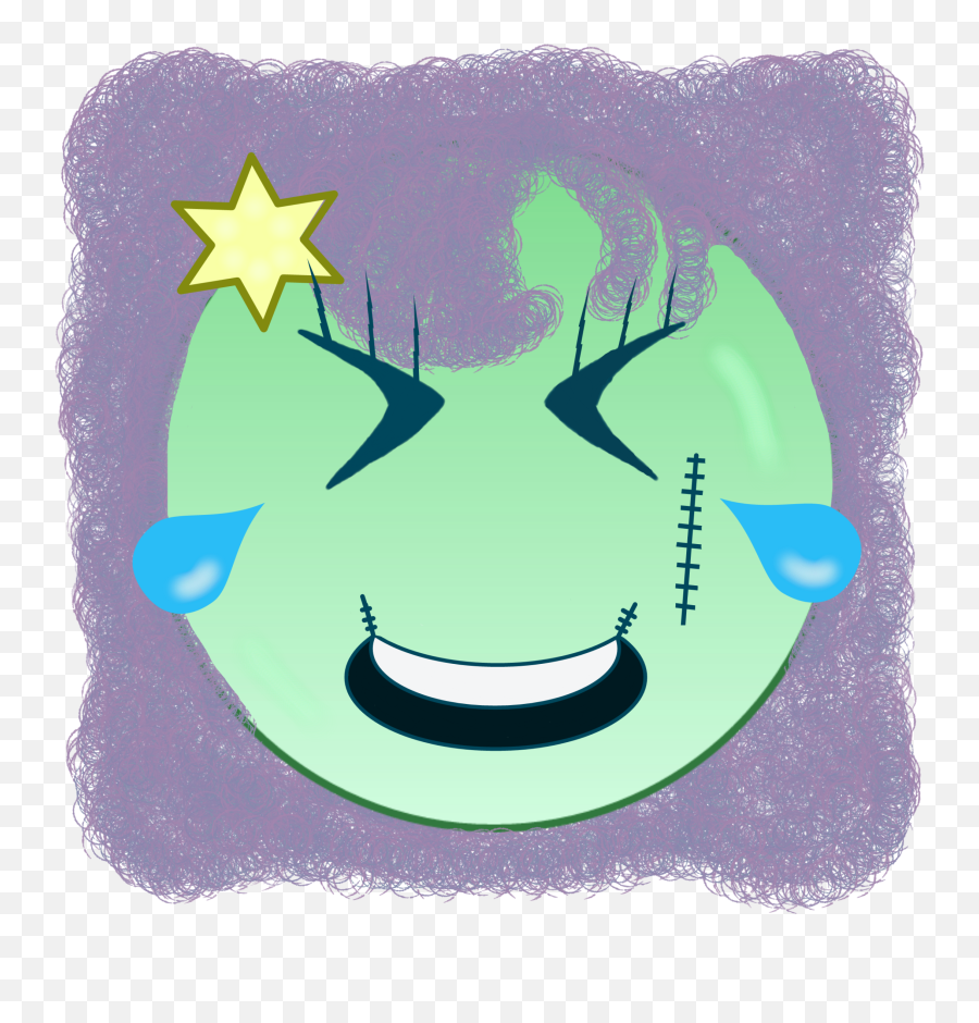 Emoji Zombie Risa Sticker By Mercespa36 - Illustration,Is There A Zombie Emoji