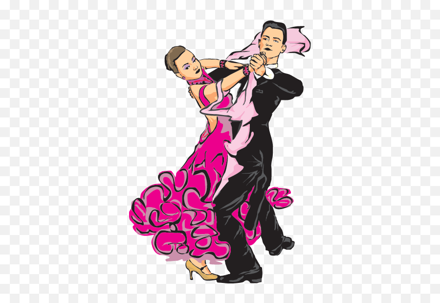 Couple Dancing Decorative Sticker - Cartoon Ballroom Dancing Emoji,Couple Dancing Emoji