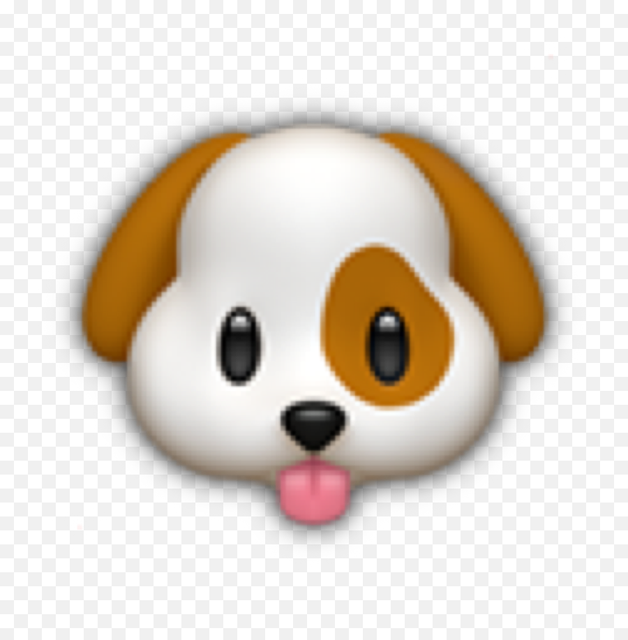 Emoji Dog Puppy Sticker - Happy,Emoji Dog