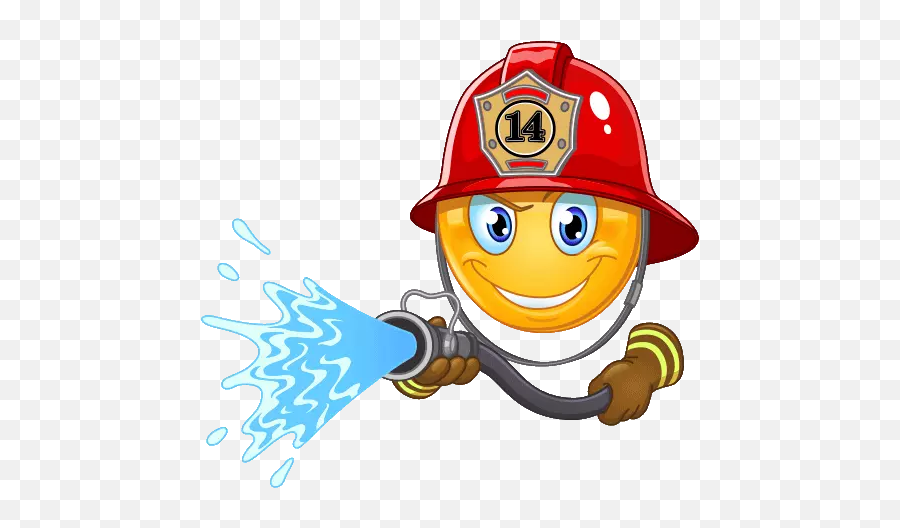 Cute Emoji 2 - Stickers For Whatsapp Fireman Emoticon,Zombie Emojis For Android