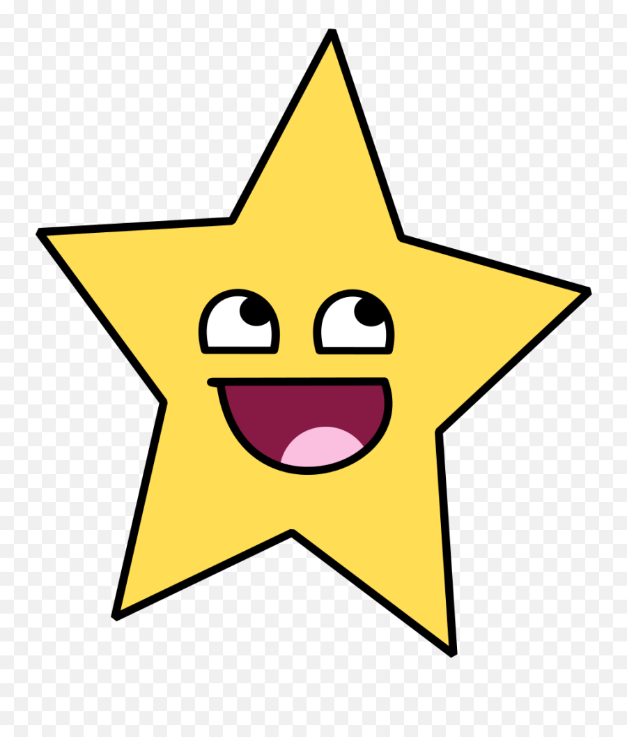 718star - Star Png With Face Emoji,Shining Star Emoji
