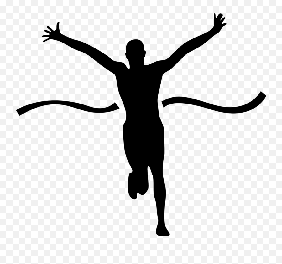 Free Race Win Png With Transparent Background - Runner Finish Line Vector Emoji,Basketball Emoji Background