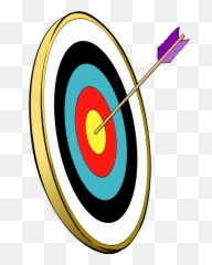 Target Svg Archery Transparent Png - Aim Clipart Emoji,Archery Emoji