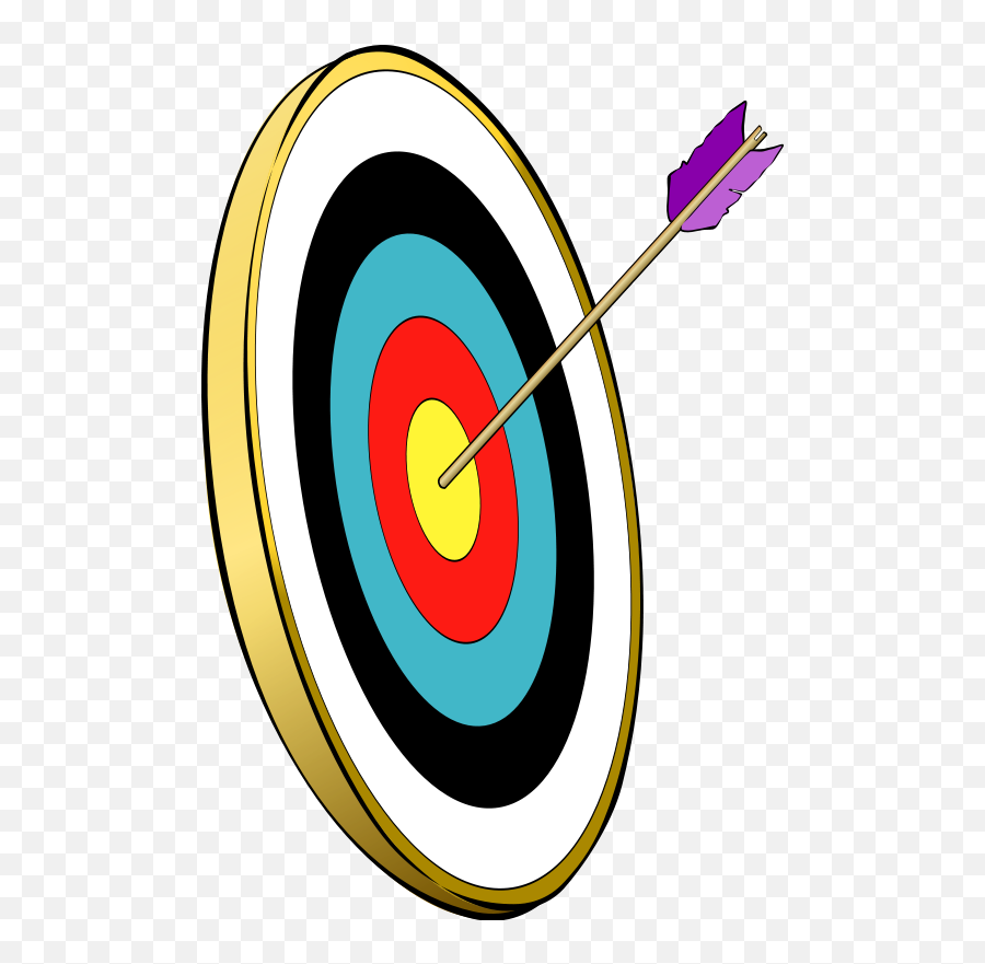 Target Svg Archery Transparent Png - Aim Clipart Emoji,Archery Emoji