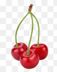 Watercolor Fruit Fruit Painting Food - 3 Cherries Clipart Emoji,Cherries Emoji