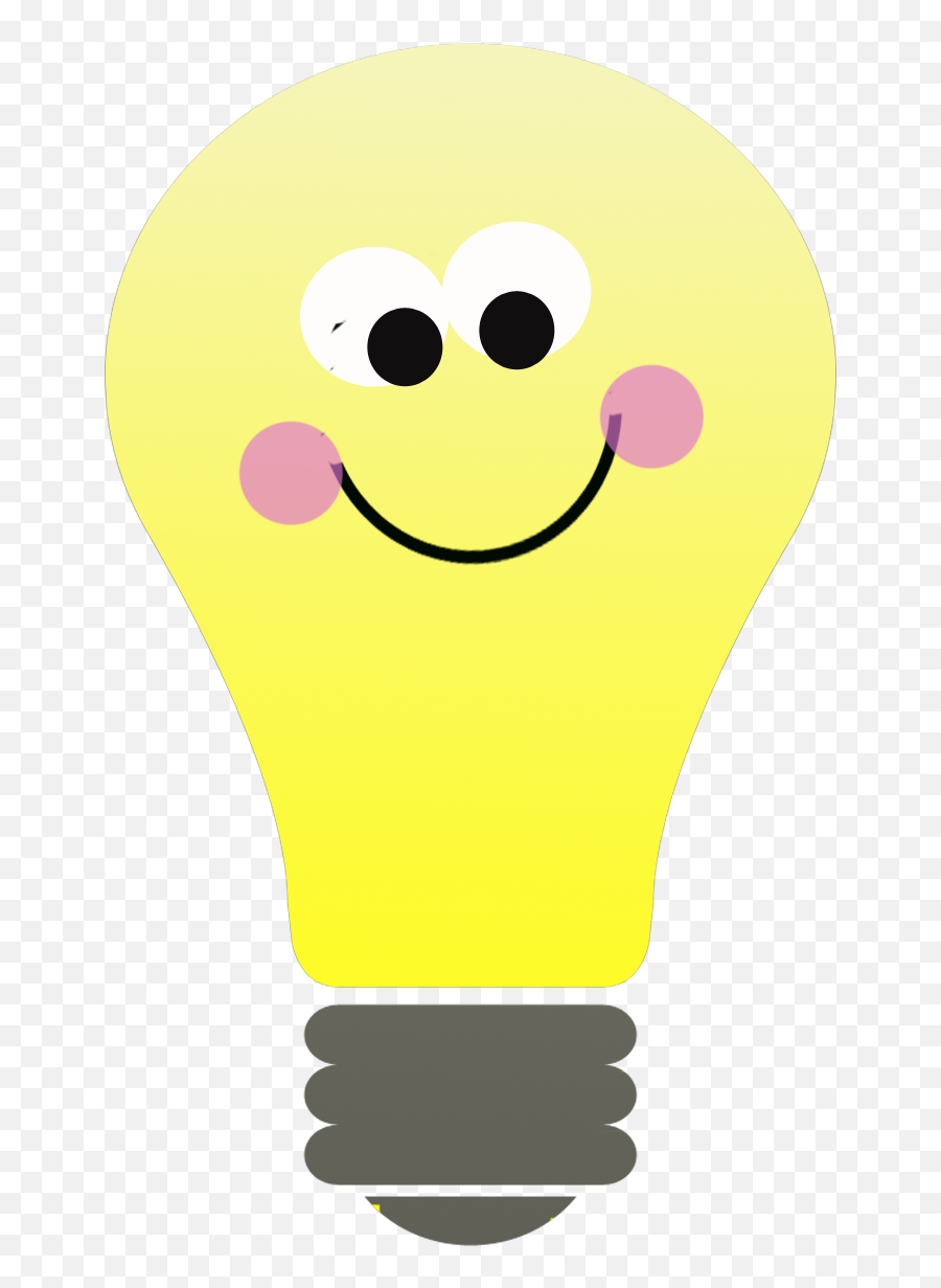 Light Bulb Clip Art Free Clipart Images - Light Bulb Kids Emoji,Thinking About You Emoticon
