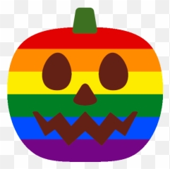 Hear Us Pride Jacko Lantern Emojis For Your - Circle,Spanish Flag Emoji