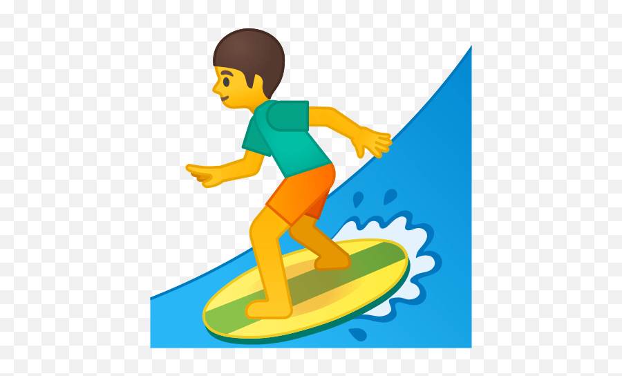 Surfer Emoji Meaning With Pictures - Surfing The Internet Emoji,Waves Emoji