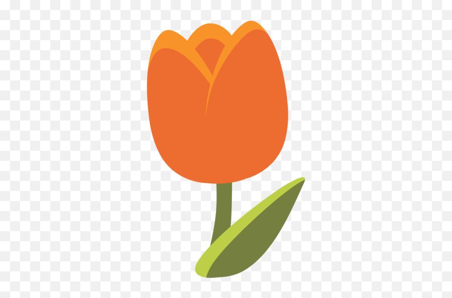 Tulip Emoji - Tulip Emoticon,Tulip Emoji