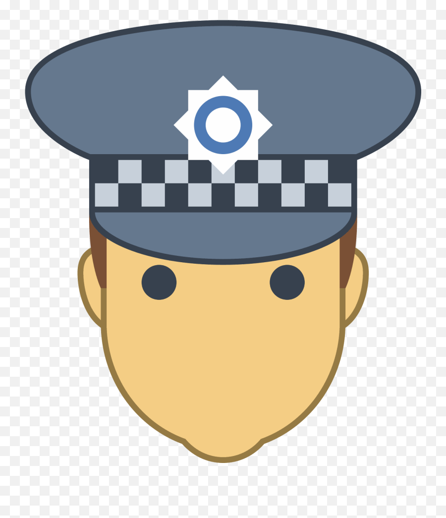 Uk Police Officer Icon - Clipart Police Officer Icon Emoji,Cop Emoji