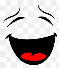 Png Laughing Smiley Face Silhouette - Clipart Emoji
