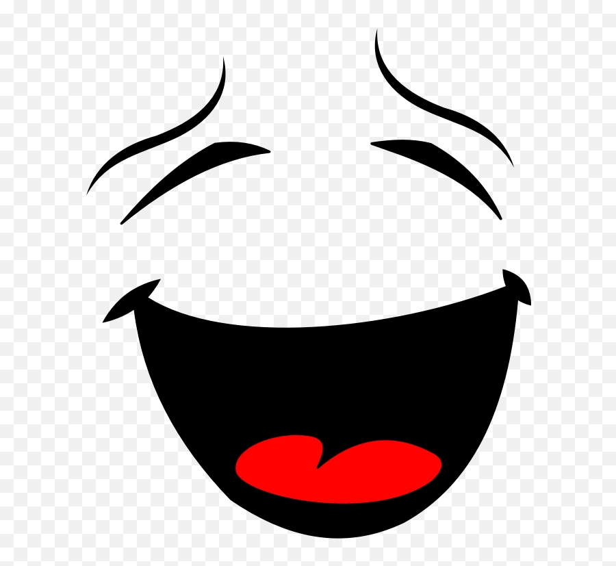 Png Laughing Smiley Face Silhouette - Laughing Face Clipart Emoji,Pepsi Holiday Emoji