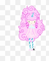 Princess Cotton Candy - Adventure Time Princess Cartoon Candy Emoji,Cotton Candy Emoji