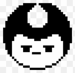 Pixilart - bendy emoji by BrokenINK Pokeball Pixel Art