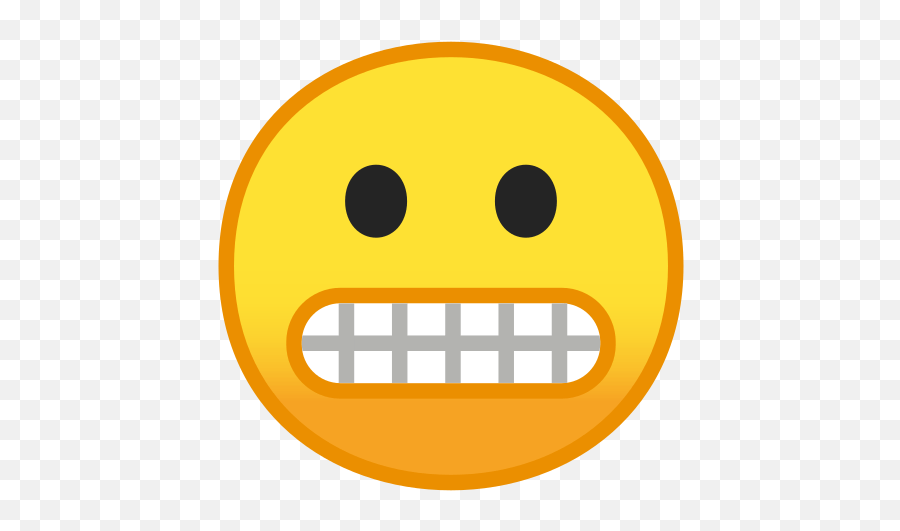 Nervous Emoji Meaning With Pictures - Eeeek Emoji,Teeth Emoji