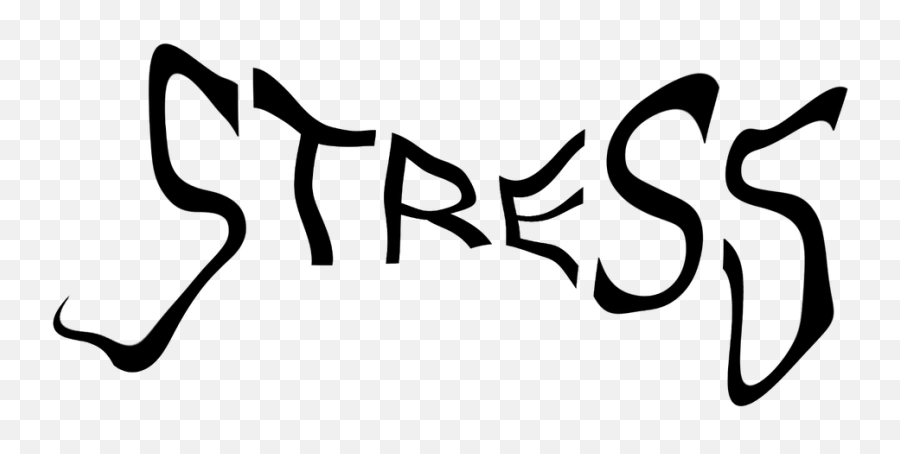 Stress Word - Clip Art Emoji,Worried Emoticon