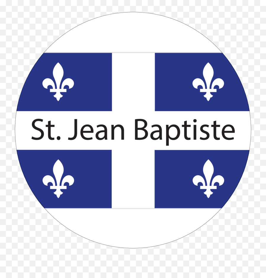 Saint - Symbol St Jean Baptiste Day Emoji,Quebec Emoji