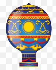 Emoji - Hot Air Balloon,Hot Air Balloon Emoji