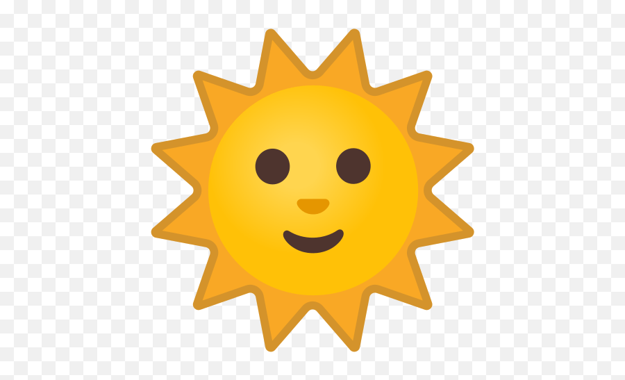 Sun Emoji Meaning With Pictures - Sun And Cloud Icon,Sun Emoji