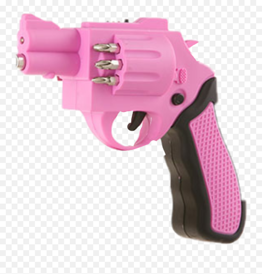 Popular And Trending Pinkgun Stickers Picsart - Revolver Cor De Rosa Emoji,Water Pistol Emoji