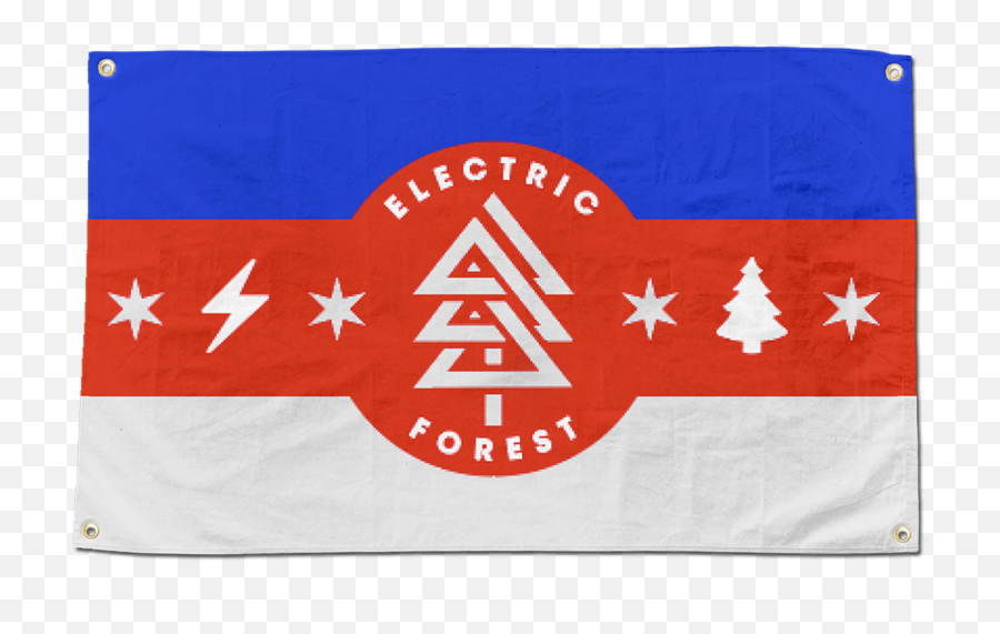 Camp Flag - Redwhiteblue Shop The Electric Forest Official Vertical Emoji,Blue Jays Emoji