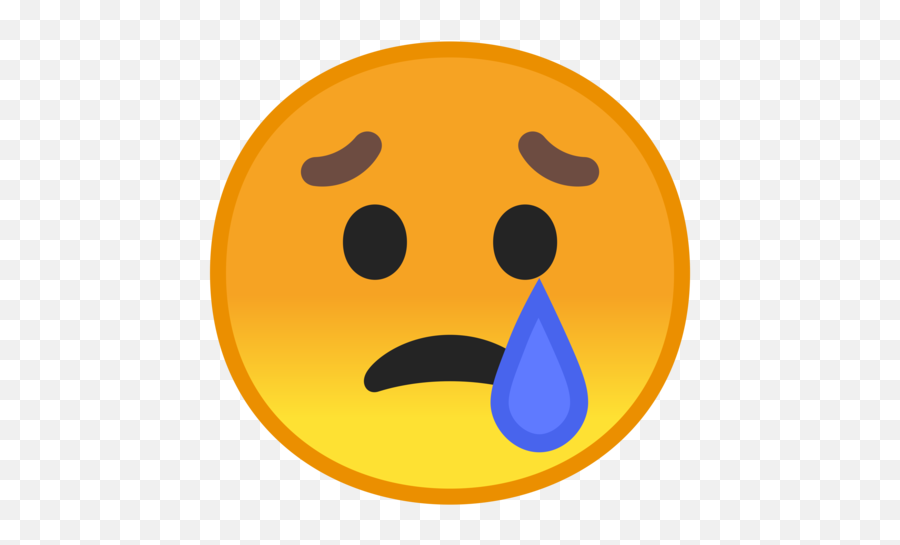 Smiley Emoticon Emoji Crying - Transparent Background Sad Emoji Png,Sad Face Emoji