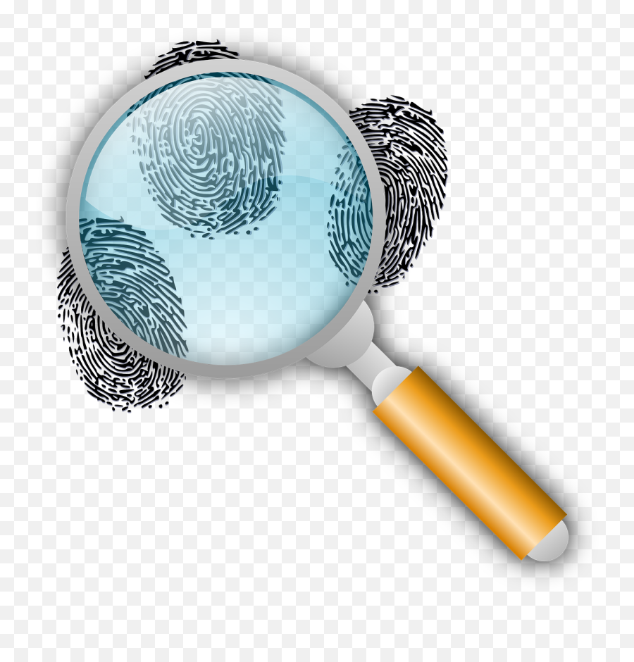 Detective Clues Find Finger - Magnifying Glass With Fingerprints Emoji,Sherlock Holmes Emoji