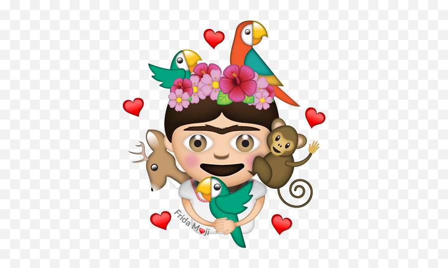 Museumito - Frida Emoji,Latina Emoji