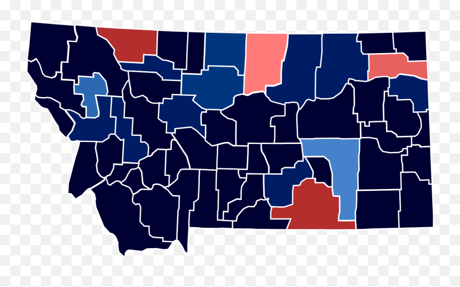 Montana Racial And Ethnic Map - 2016 Election Montana Counties Emoji,Native American Emoji Flag