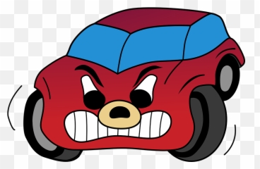 Angry Face Car Png Images Free - With Emoji