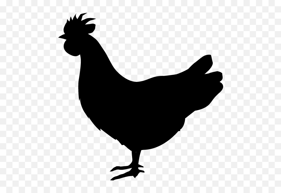 Rooster Silkie Silhouette Clip Art - Crazy Chicken Lady Svg Emoji,Rooster Emoji