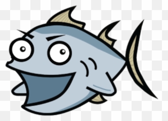Screaming Tuna Clipart - Screaming Tuna Logo Without White Background Emoji,Tuna Emoji