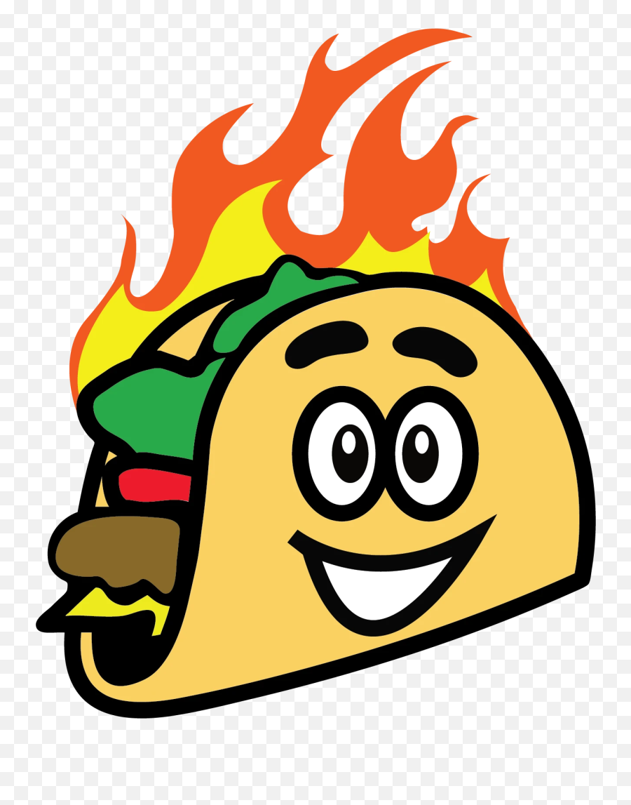 Hot Taco - Taco Cartoon Emoji,Taco Emoticon