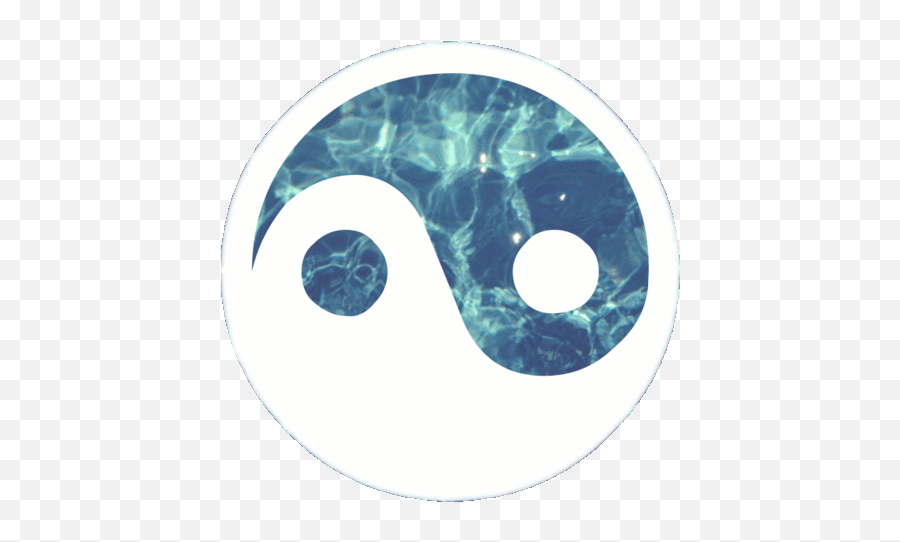 Top Yin Yang Masking Stickers For - Water Gif Emoji,Ying And Yang Emoji