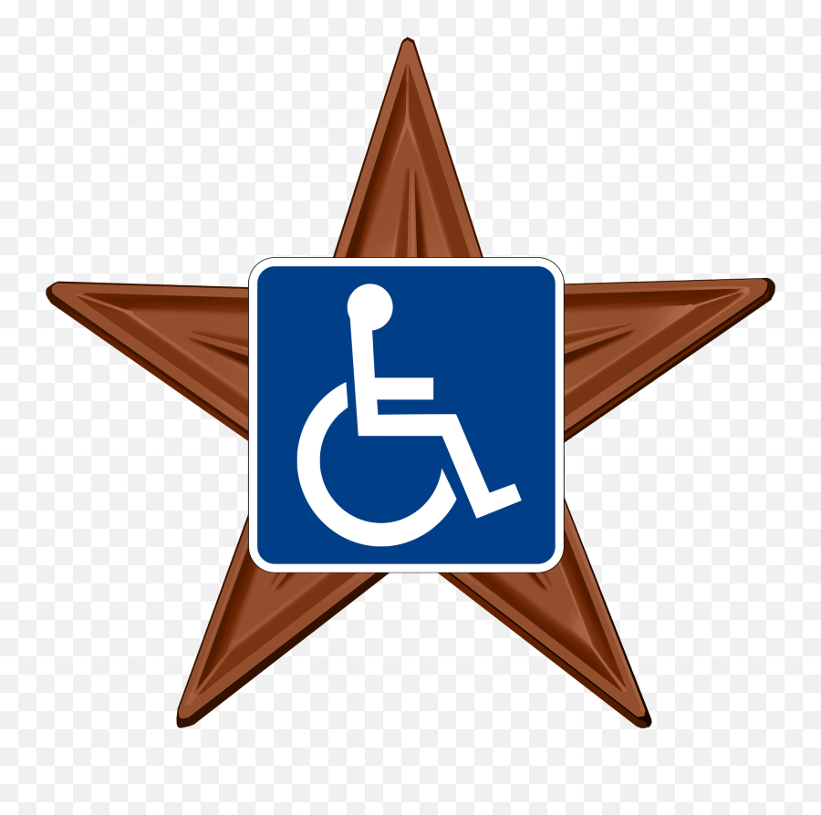 Disability Barnstar Hires - Handicapped Sign Emoji,Cartwheel Emoji