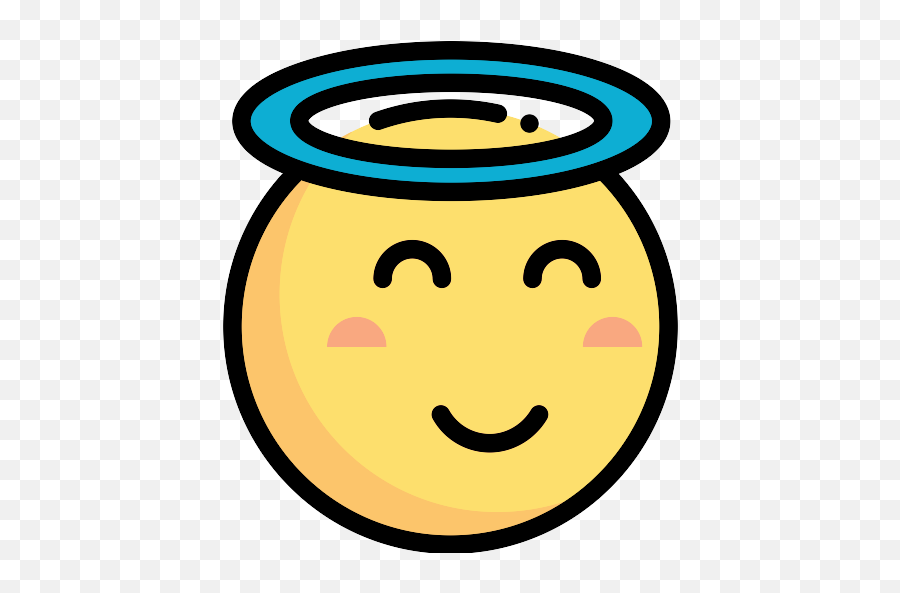 Recent Emoji 5 Png Icons And Graphics - Angel Emoji Png,Face Angel Emoji