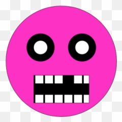 Pie Face Emoji - Circle