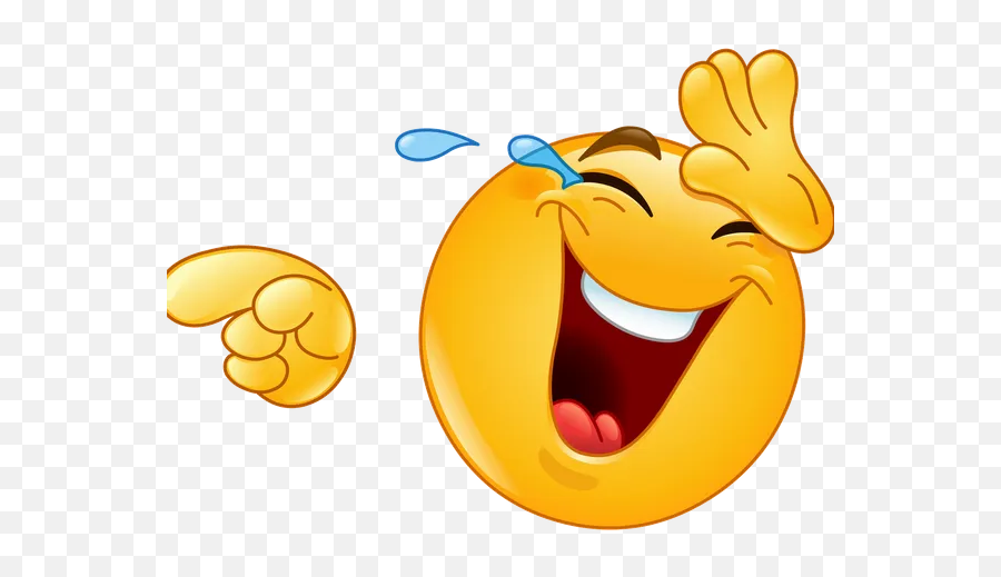 These Emojis Communicate The Hilarious - Pointing And Laughing Face,Hilarious Emoji