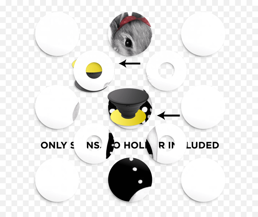 Rockabilly Honey - Circle Emoji,Rabbit Emoticon Text