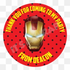 Sweet Cone Stickers - Iron Man Icon Emoji
