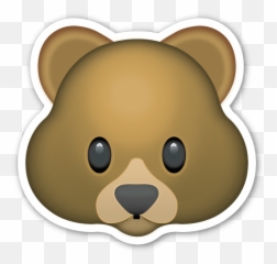 Collection Of Free Transparent Emojis Bear - De Oso Png