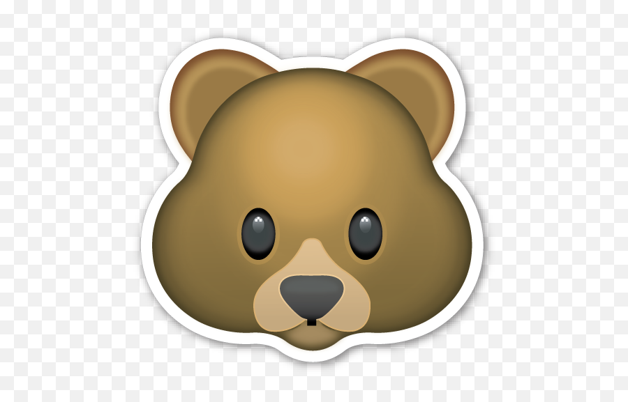 Collection Of Free Transparent Emojis Bear - Emoji De Oso Png,Omg Emoji