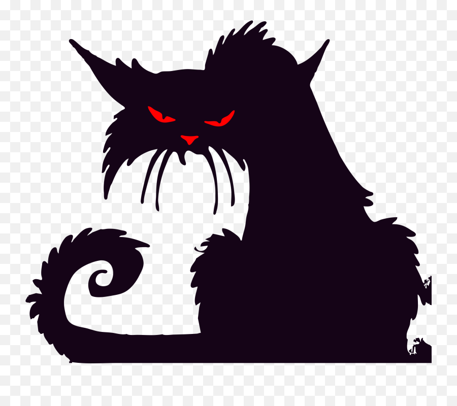 Clipart Angry Cat - Evil Cat Clipart Emoji,Angery Emoji