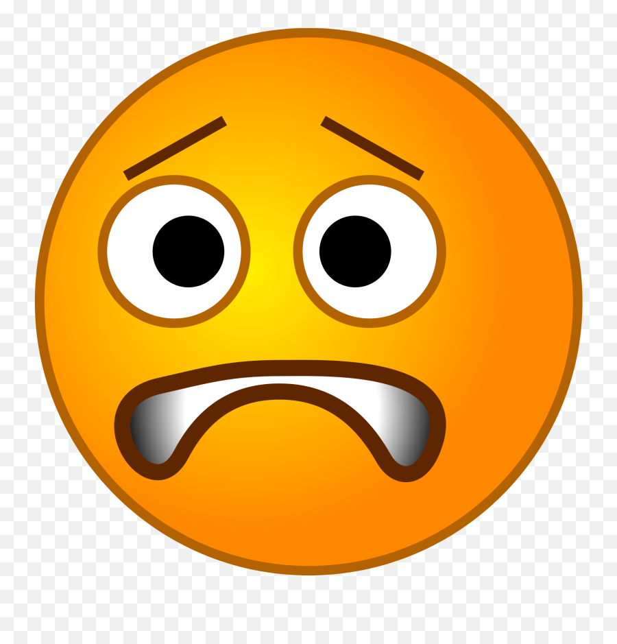 Emoji Clipart Anxious Emoji Anxious Transparent Free For - Worried Emoji,Emojis To Copy And Paste